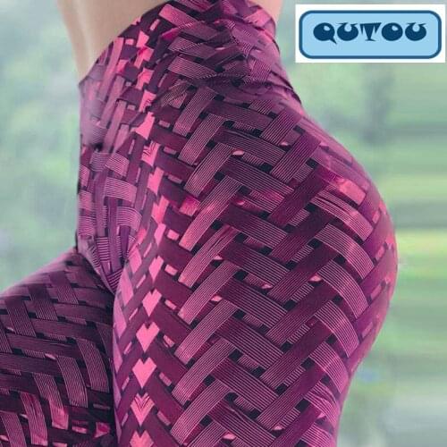 New Women Yoga Leggings pants High Quality Push Up Elastic Workout Scrunch Booty Pants High Waist women yoga leggings