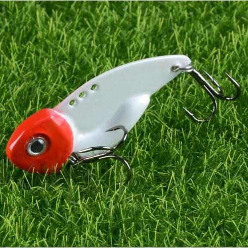 1PCS Sinking VIB Fishing Lure Hard Plastic 45mm 12.8g Artificial Bait Vibration Wobbler Winter Japan
