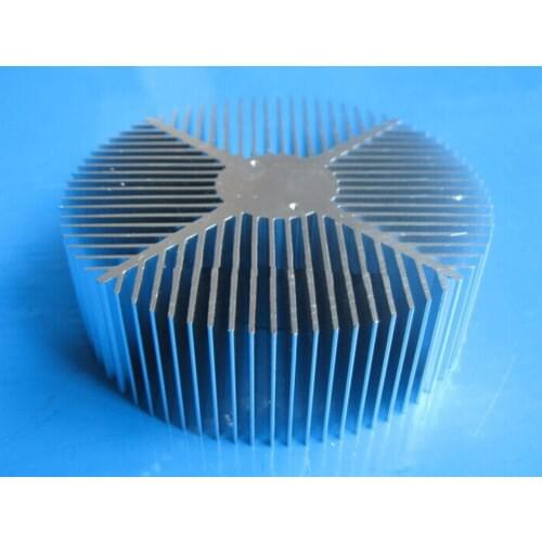Fast Ship 2PCS/LOT LED Radiator 15W Aluminum Radiator Sunflower Aluminum Radiator Diameter 90mm,Solid 26mm,High 50mm Heatsink
