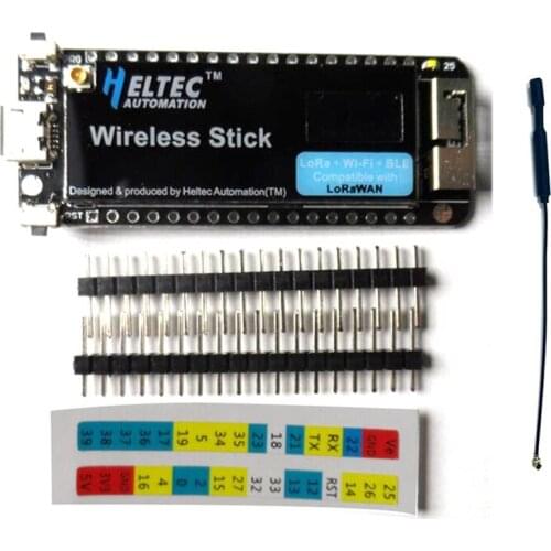 H ELTEC AUTOMATION Lora Wireless Stick ESP32 Lwifi Lora Development Board with 0.49Inch Oled Display 868MHZ-915MHZ for Arduino
