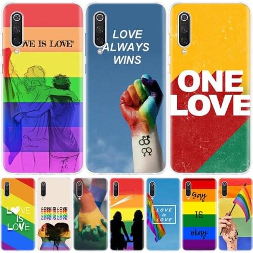 Gay Lesbian LGBT Rainbow Pride Phone Case for Xiaomi Redmi Note 10 9 9S 8T 8 7 8A 7 7A 6 6A 9A 9C S2 K20 K30 Pro Fashion Cover C