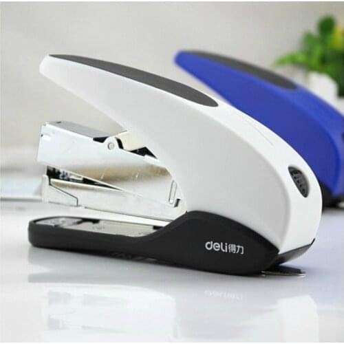 Deli 0371 Power Saving Stapler Metal Paper Stapling Stapler Office Supplies Office Accessories School-supplies