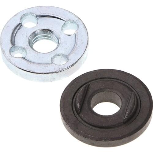 Angle Grinder Flange, 2 xReplacement Electrical Angle Grinder Fitting Part Inner Outer Flange Nuts