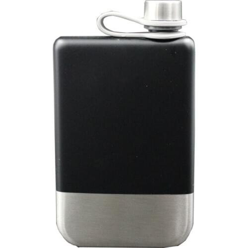 9 Oz Stainless Steel 304 Hip Flask Whiskey Wine Bottle Alcohol Pocket Flagon For Gifts