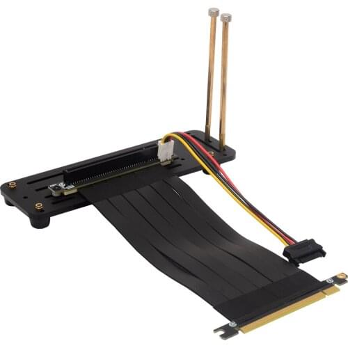 PCI-E 3.0 16X Graphics Card GPU Vertical Base Board Kit RTX 3060 2060 3070 3080 3090 ETH Mining PCIe X16 Extension Cable Riser