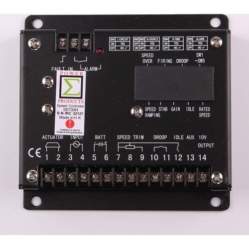 Speed Controller S6700H Power Generator Govornor Adjust Giesel Engine Generator Speed Control Board