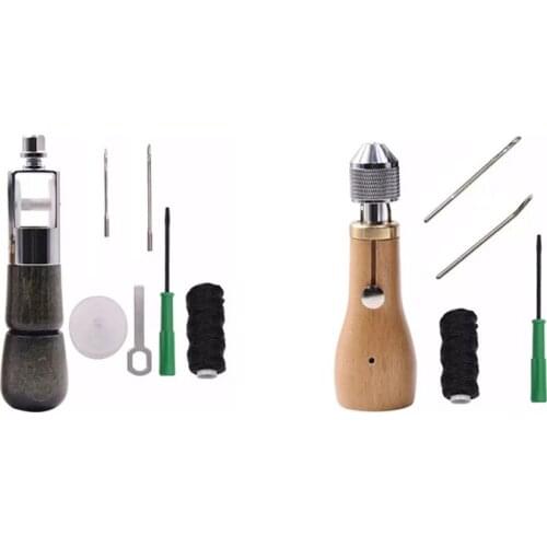 Leather Hand Sewing Machine Wire-Stitching Machine Handmade DIY Leather Carving Stitching Tool Cow Leather Carving Tool