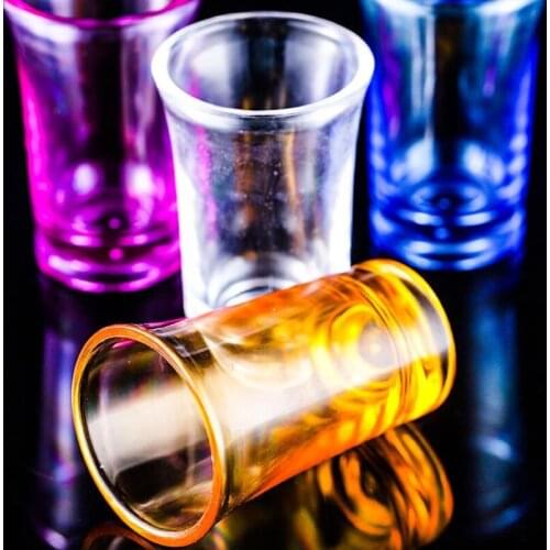 Mini Shot Wine Glass Whisky Party Bar Spirits Brandy European-style Crystal Wine Glass Creative Taca Vinho Cristal Drinkware DE5