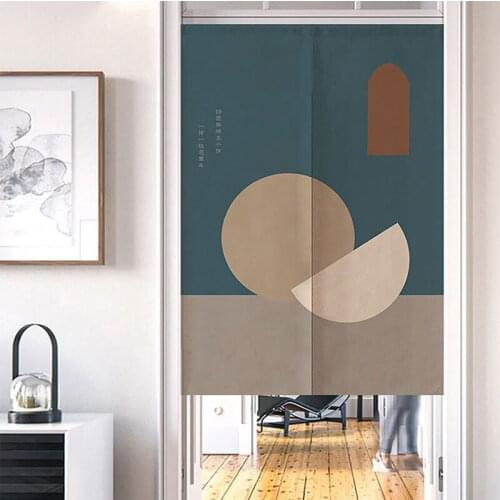 Cartoon Door Curtain Washable Kitchen Curtains Durable Door Screen Ins Doorway Curtains for Bedroom Home Entrance Decoration