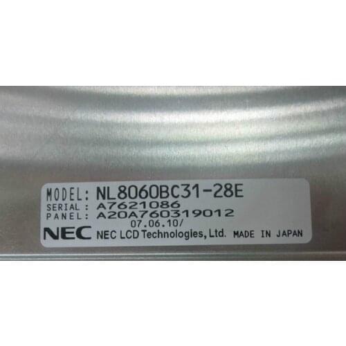 NL8060BC31-28E NL8060BC31-28D Original 12.1 "Industrial LCD Display