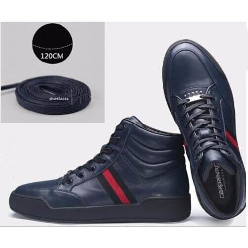 New Arrival 120cm Long Waxing Shoelace Flat Shoes Lace 7 Classic Colors Free Shipping