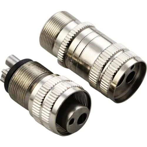 New Arrival Dental High Speed Handpiece Turbine Adapter Holes Changer from 2 to 4 Hole