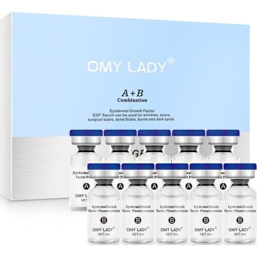 OMY LADY EGF Face Serum Hyaluronic Acid Essence Anti Aging Wrinkle Collagen Facial Spots Repair Firming Moisturizing Skin Care