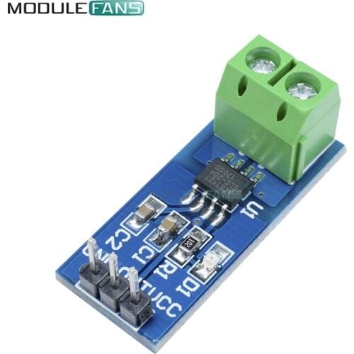 ACS712 20A Hall Current Sensor Module Board for Arduino ACS712ELC-20A Pin 5V Power Indicator Board DIY