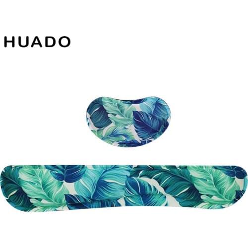 Keyboard Wrist Rest Pad and Wrist pad Custom DIY Soft Anti slip Rubber Base Hand Pad for Office Gamer