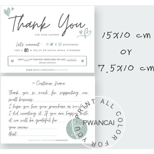 Business Thank You Card Template Lovely Best Business Thank You Cards Ideas,Thank You For Your Support Note for Small Business