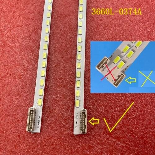 LED backlight(2) for LG 3660L-0374A 42E96RS 42LW4500 42PFL8606D 42LW4500 42LW5700 42LW5500 42 V6 Edge FHD R L LC420EUN SD F1