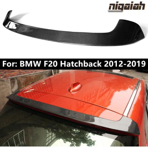 Carbon Fiber Rear Spoiler For BMW F20 Spoiler Hatchback 2012-2019 1 Series 116i 120i 118i M135i Rear Trunk Roof Wing AC Style
