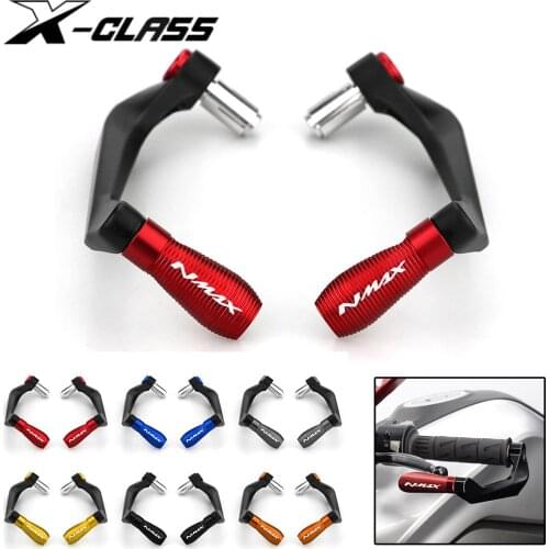 NMAX Motorcycle Lever Guards Falling Crash Protector CNC Aluminum Red Black for Yamaha N-MAX 125 155 2017 2018 2019 2020 2021
