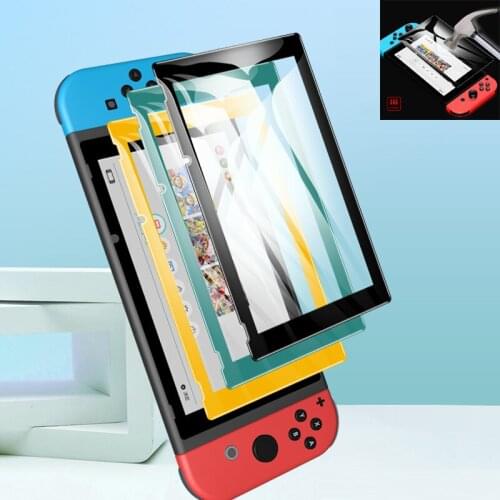 Tempered Glass Touch Screen Protector Protective Film Full Cover Guard for Nintendo Lite NS Mini Nintend Switch Case Accessories