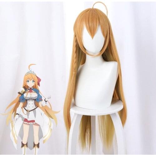 2020 new Game Princess Connect! Re:Dive Eustiana von Astraea Cosplay Wigs Women Long Straight Synthetic Hair Wig Prop