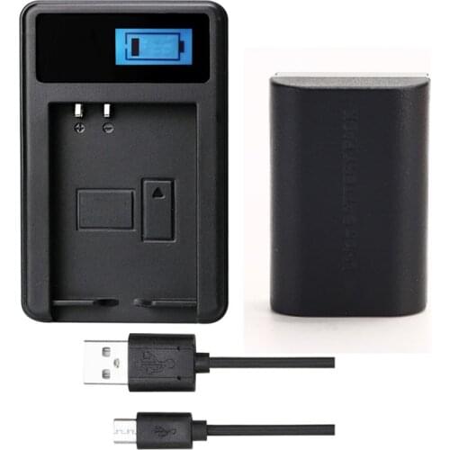 LP E6 LP-E6 LPE6 Digital Camera Battery+USB LCD Smart Charger for Canon EOS Mark II III 6D 7D 60D 60Da 70D 80D 80DS 5DS R 5D