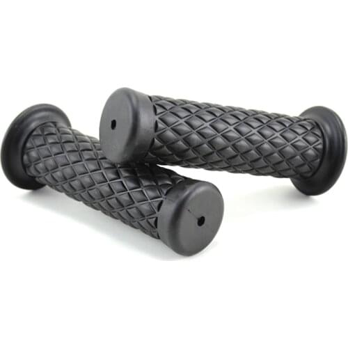 Motorcycle Accessories Handle Rubber Retro Handle Rubber For Cb400 Sr400 Modified Street Sports Car Off-road Rider Handle Cover