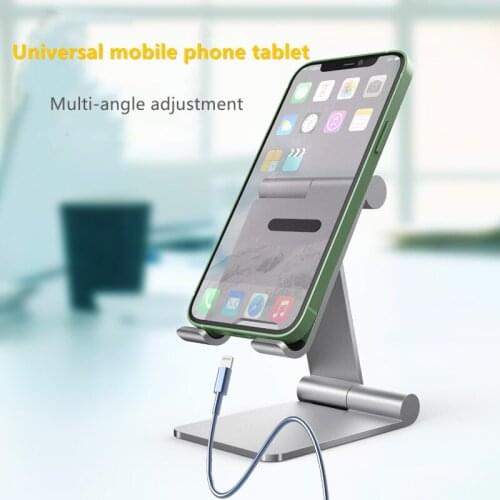 Phone Holder Stand Aluminum Cell Phone Stand Tablet Stand Support Telephone For iPhone Xiaomi Samsung Huawei Mobile Phone