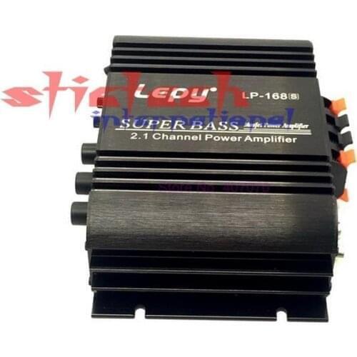By DHL or Fedex 20 sets LEPY LP-168S 2.1CH Channel 2x40W+68W Sub Output Super Bass Audio Hifi Amplifier