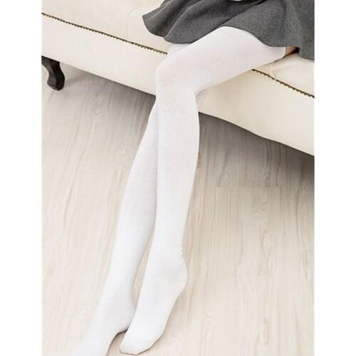 2022 Spring Autumn 1Pair New Hot Women Girls Fashion Opaque Over Knee Thigh High Elastic Sexy Stockings Black/White 82cm