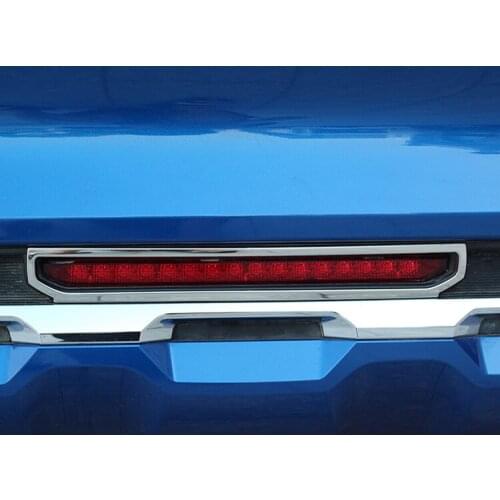 For Haval F7 F7X 2019 Car Rear Tail Brake Light Shade Trim Strips Protector Frame Exterior Decoration Strips Chromium Styling