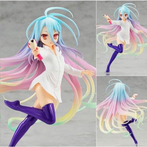 16cm NO GAME NO LIFE Shiro action figure toys Christmas gift doll with box