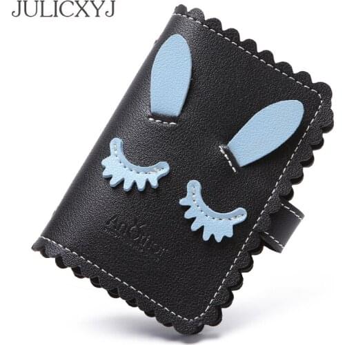 JULICXYJ Women Men Cartoon Cute Card Bags Smile Cover On The Passport Visiting Cards ID Credit Card Holder Bag Case Box Pocket