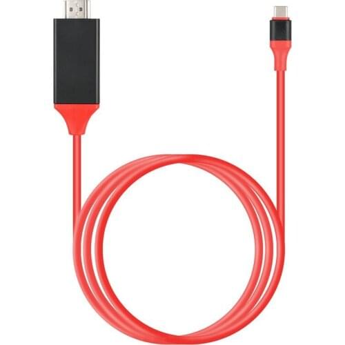 For Samsung Galaxy Note 8 9 S10+ Plus Type-C USB-C to HDMI HDTV 4K Cable