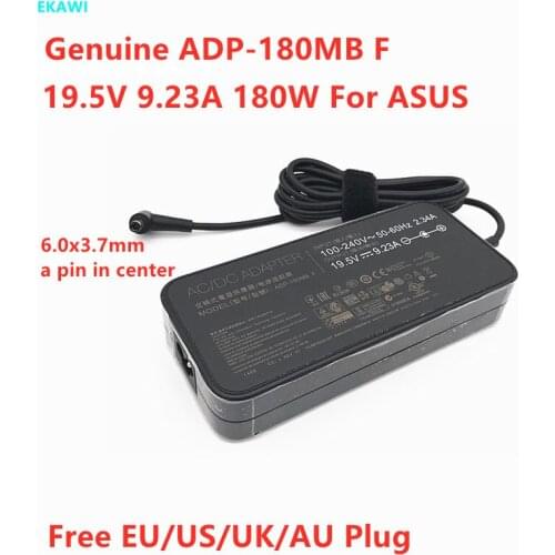 Genuine ADP-180MB F 19.5V 9.23A 180W AC Adapter for ASUS ROG GL504 S7C ROG GX531 GM501 A17-180P1 A Laptop Power Supply Charger