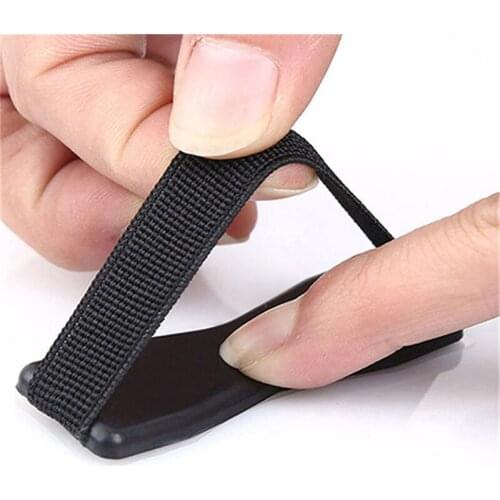JINHF Anti slip Elastic Band Strap Universal Phone Holder For Apple iPhone Samsung Finger Gripfor Mobile Phones Tablets