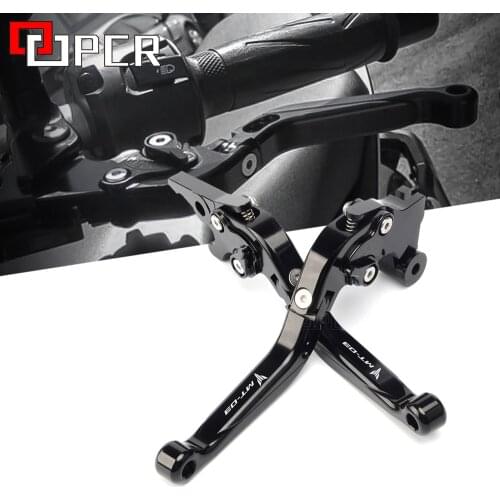 Motorcycle Adjustable CNC Brake Clutch Levers Fit For Yamaha MT03 MT 03 2015 2016 2017 2018 2019 2020