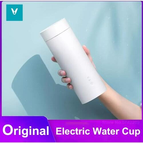 VIOMI Portable Travel Water Kettle Electric Heating Bottle CUP 400ml 220V For Tea Coffee Smart Temperature Control Thermal Mug