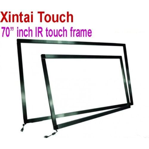 Xintai Touch Real 20 touch points 70" Infrared multi touch screen frame panel kits
