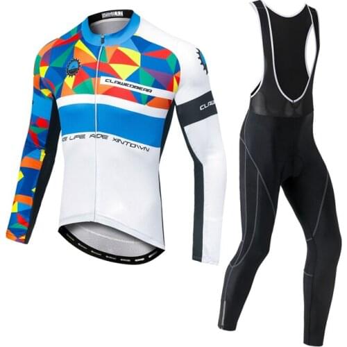 YOCENE High Quality Jersey Polyester Long Sleeve Wear Custom Men Bicycle Sports Sets