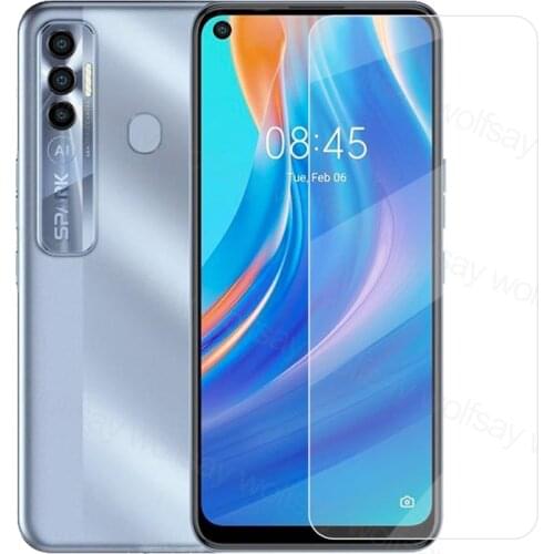 9H Screen Protector For Tecno Spark 7 Pro Glass For Tecno Spark 7 Pro Tempered Glass Protective Phone Film For Tecno Spark 7 Pro
