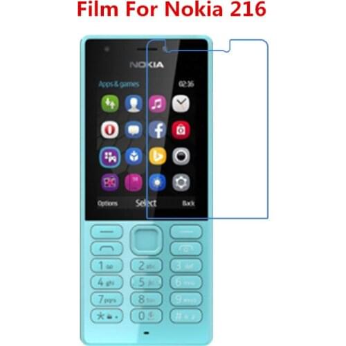 1/2/5/10 Pcs Ultra Thin Clear HD LCD Screen Protector Film With Cleaning Cloth Film For Nokia 216