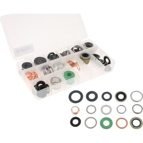 150 Pieces 30mm Oil Drain Plug Crush Washer Gaskets for Auto 90430-12031