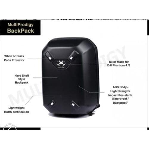 2016 NEW Hard case Carbon Fiber Backpack Bag For DJI phantom 4