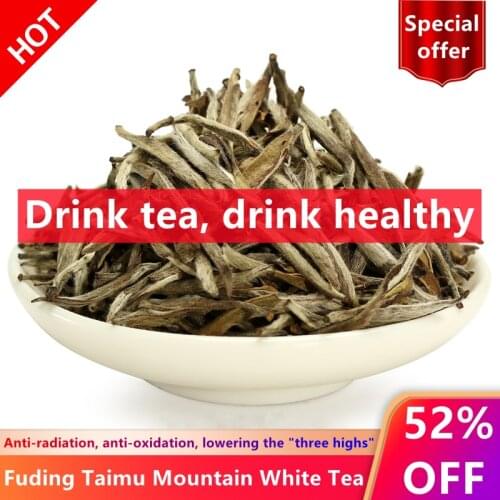 250g White Tea Chinese Bai Hao Yin Zhen White Tea Silver Needle Tea For Weight Loose Tea Natural Organic Beauty Health Food