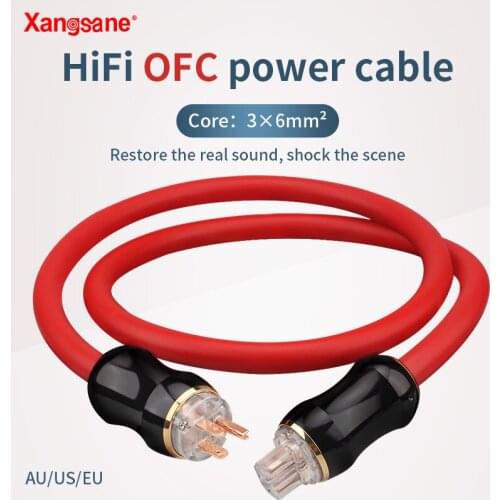 Oxygen-free Hifi Power Cable CD/audio/amplifier/amplifier - US &EU Version