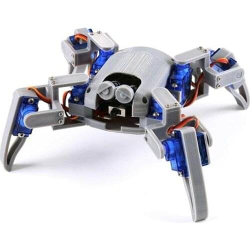 Bionic Quadruped Spider Robot Kit for Arduino,Wifi Diy, STEM Crawling Robot, ESP8266,NodeMCU,Arduino Robot Kit