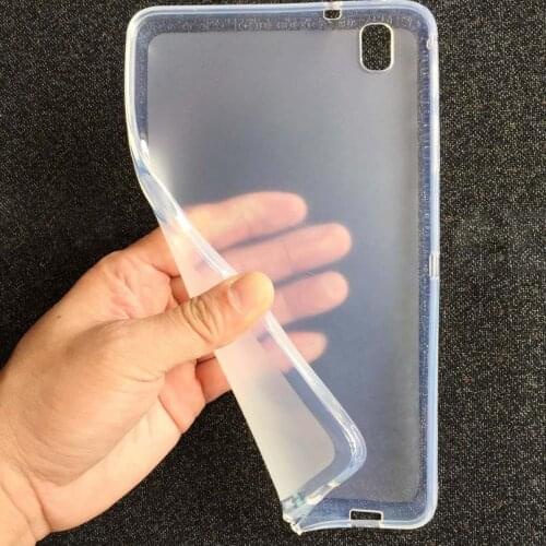 Case Cover for Samsung Galaxy Tab Pro 8.4 T320 T321 SM-T325 Transparent Soft TPU Cover for Samsung T320 T325 Tablet Cases+Gift