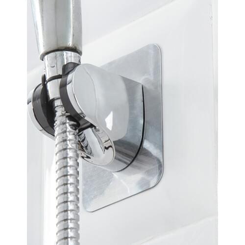 Bathroom Shower Head Holder Toilet Handheld Shower Sray Nozzle Hose Seat Mounting Bracket Stand Punch-Free