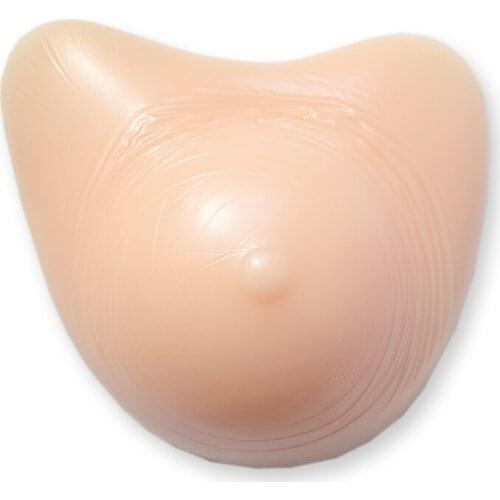 DV Adheres securely to the body triangle breast cancer Silicone Breast Forms Prosthesis Mastectomy Only One Piece